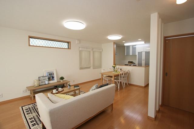 Living. Living room with floor heating