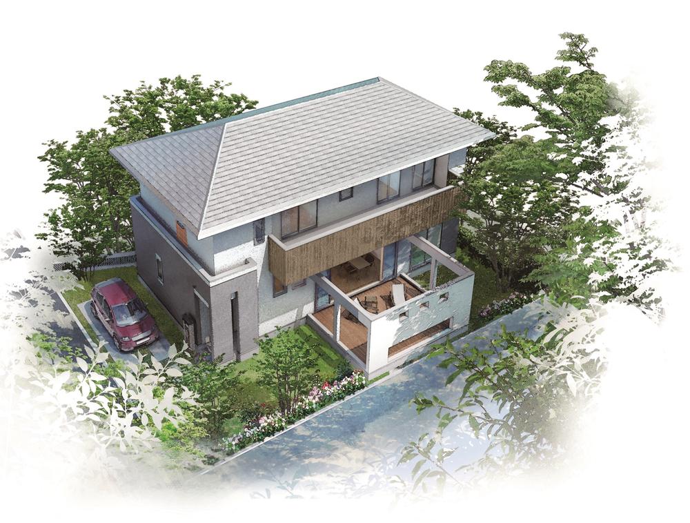 All sections 45 square meters or more. Tonariju interval 2m more spacious compartment. All sections 45 square meters or more.