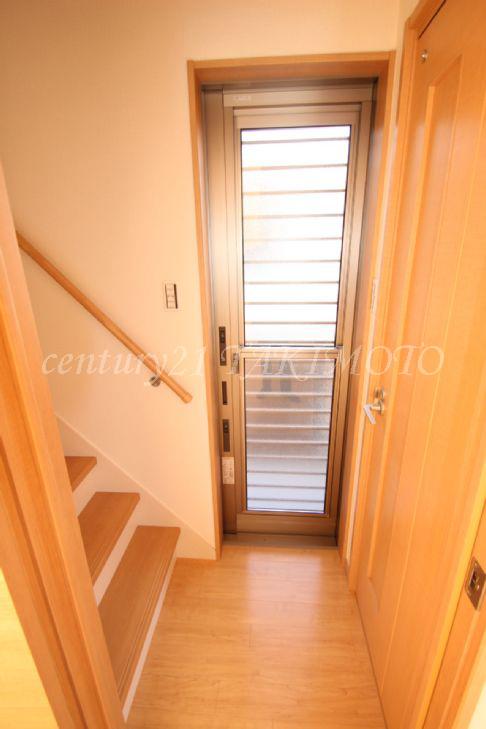 Other introspection. Back door to the veranda.