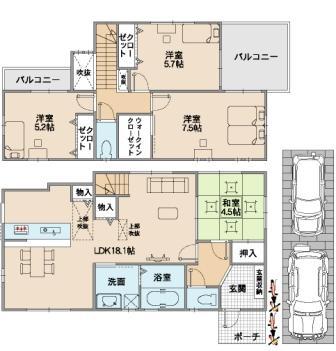 Other. No. 9 land plan view land 12.9 million yen Building 15.8 million yen      Total 28.7 million yen