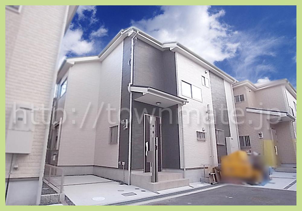 Local appearance photo. Blend in with the surrounding environment, My home of simple appearance.