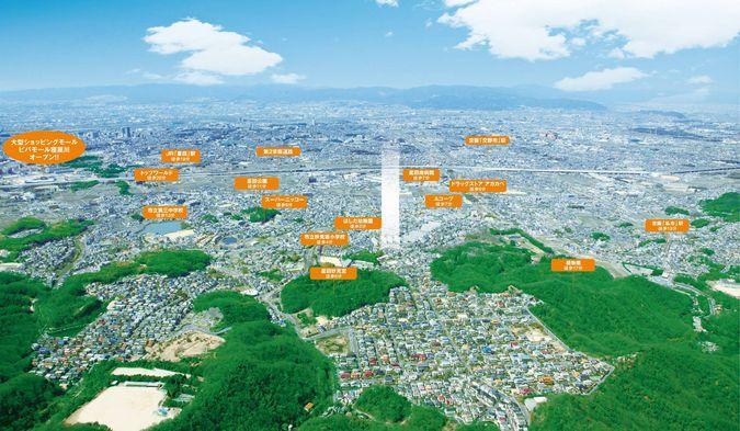 aerial photograph. Local peripheral aerial photographs (March 2011 shooting) in is an image which has been subjected to CG processing.