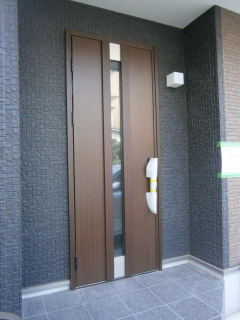 Entrance. Feeling of luxury Brown of entrance (^_^)