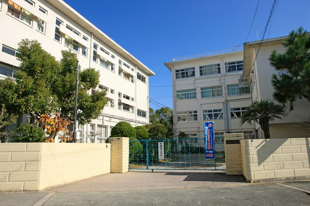 Junior high school. Municipal 480m walk about 6 minutes until the first junior high school