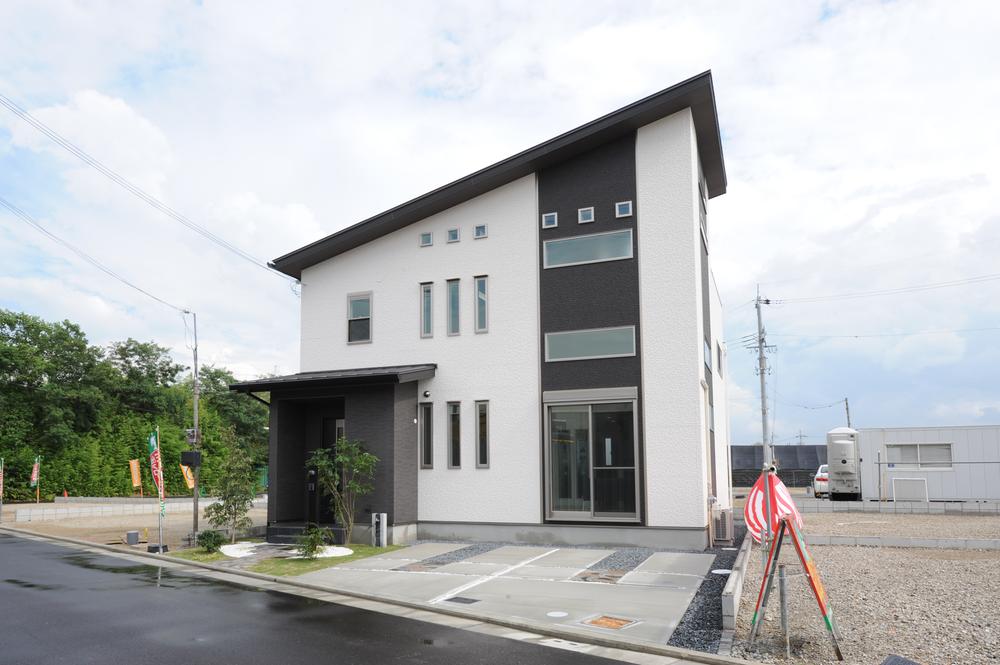 Model house photo. Model house appearance