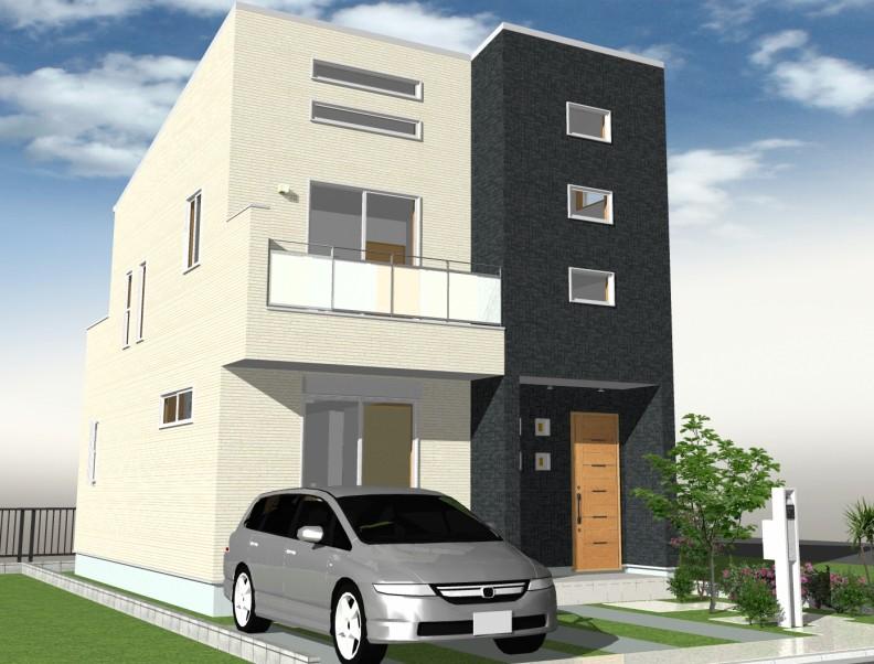 Building plan example (Perth ・ appearance). Building plan example ・ Storeroom ・ Plan appearance image with a loft