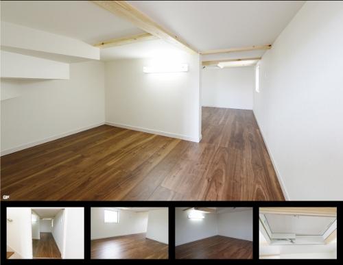 Receipt. Local model house Optimal second floor under the floor storeroom 7.5 Pledge for storage of things that do not use daily ・ Also it can also be used as a hobby room.