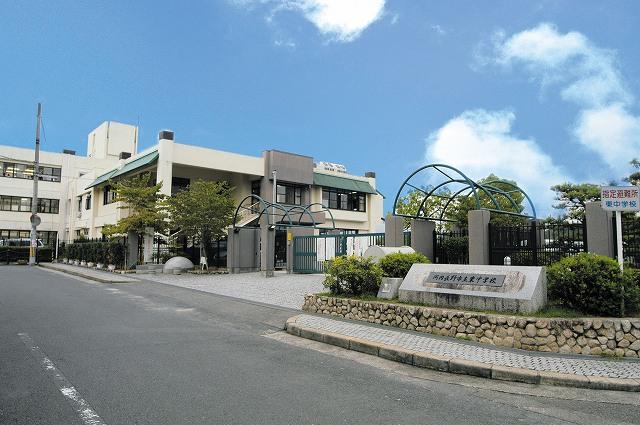 Junior high school. 1770m to the East Junior High School