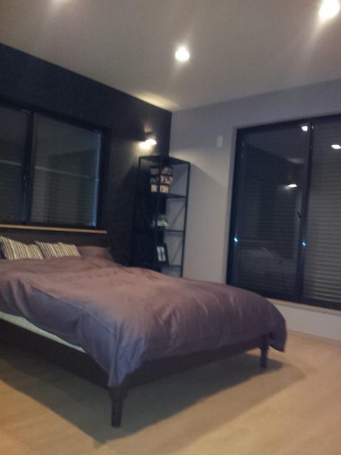 Building plan example (exterior photos). Bedroom In the gentle light, A restful moment of healing.