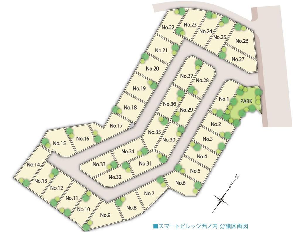 The entire compartment Figure. Spacious development road of design suppress the entry of the car other than the residents in making the entrance to one place. Also, Dare car by taking a lot of turn is not put out the speed, result, It will lead to the safety of children and residents.