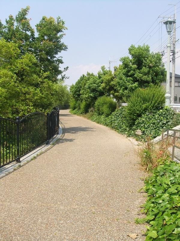 Streets around. 15m to Kumedaike promenade