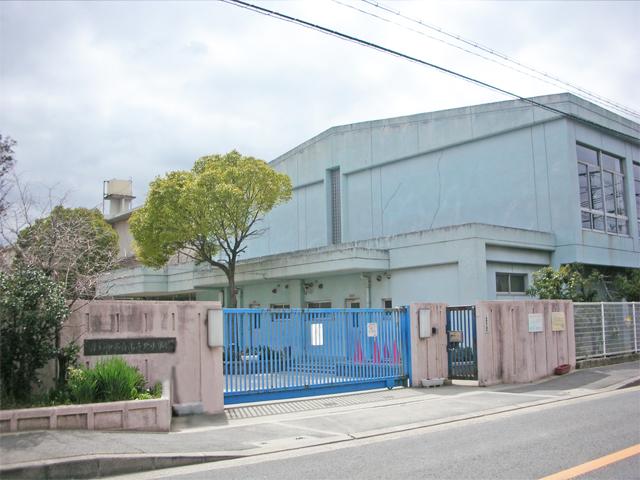 Primary school. 1080m up the mountain straight north elementary school