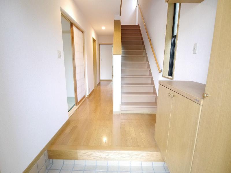 Entrance. Local shooting