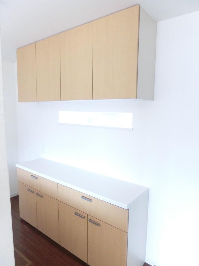 Kitchen. With cupboard