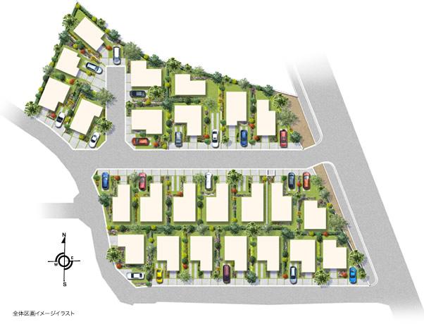 The entire compartment Figure. Warmth there community formation can be expected, Happy town environment in child-rearing family. (Compartment view image illustrations)
