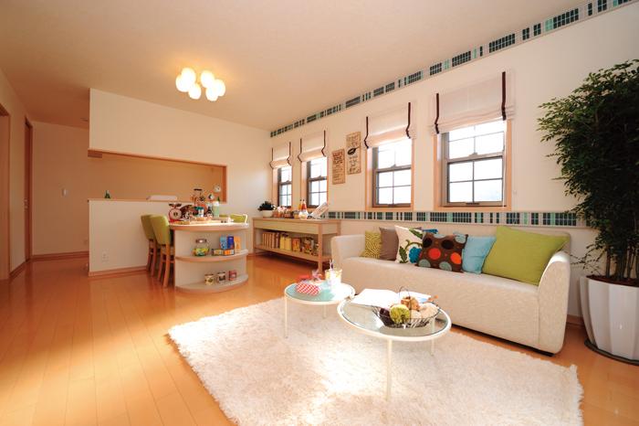 Building plan example (introspection photo). living ・ Dining (our enforcement example)