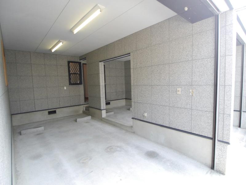 Parking lot. Local shooting