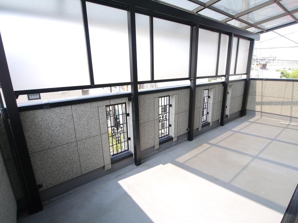 Balcony. Local shooting