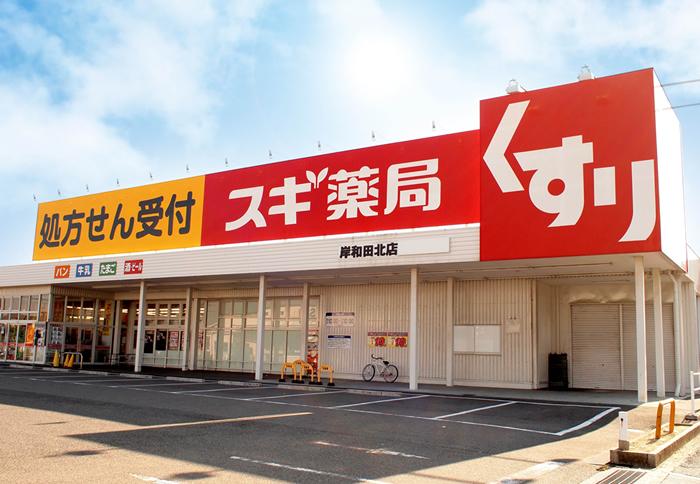 Drug store. 220m until cedar pharmacy Kishiwada Kitamise