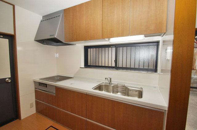 Kitchen. System kitchen had made