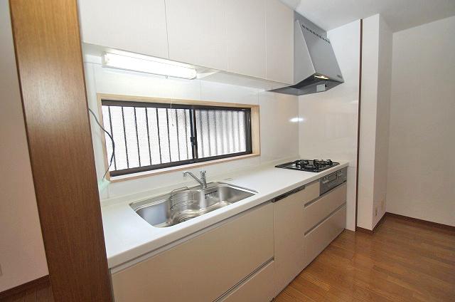 Kitchen. Dishwasher with a system kitchen (Panasonic)