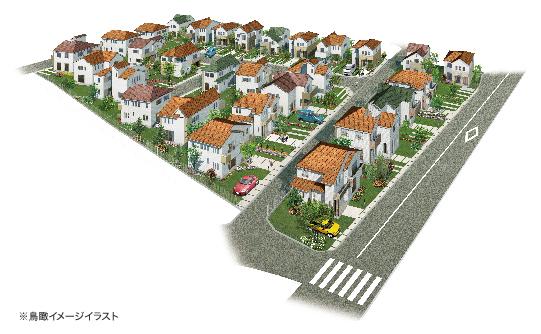 Other. Total 29 compartments that, To the city to be born in the big scale, Peace of mind for your family ・ Our Maps, devised to foster a comfortable living. To achieve a carefree day. (Bird's-eye image illustration)