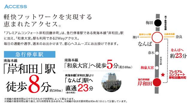 route map. Daily commute, Until the weekend outing, You can go out smoothly to the city. (Access view)