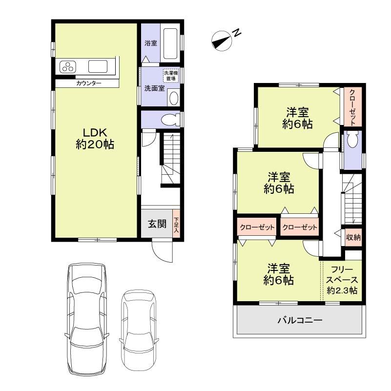 Other building plan example. Building plan example Building price 12.2 million yen, Building area 28 square meters