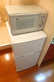 Other. Refrigerator and microwave