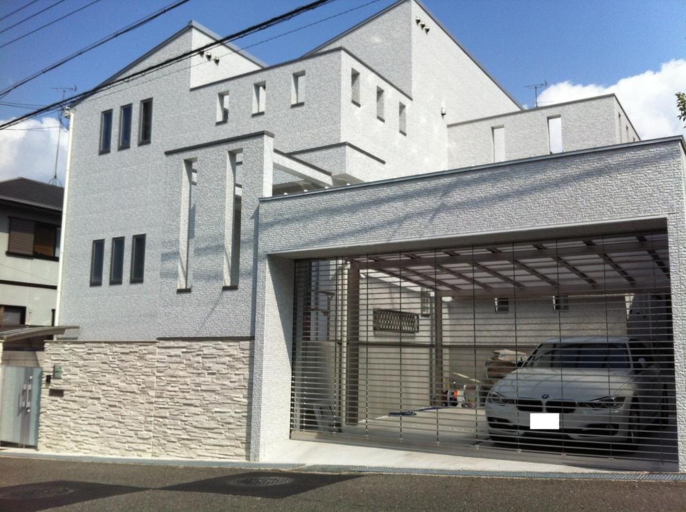 Building plan example (exterior photos). Our construction cases