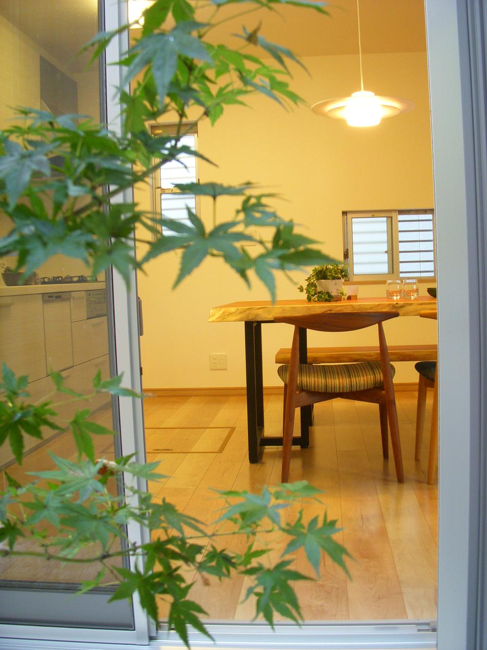 Model house photo. Our model house introspection (LDK)