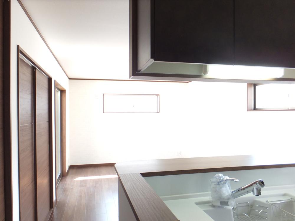 Building plan example (introspection photo). Is LDK of muted colors.