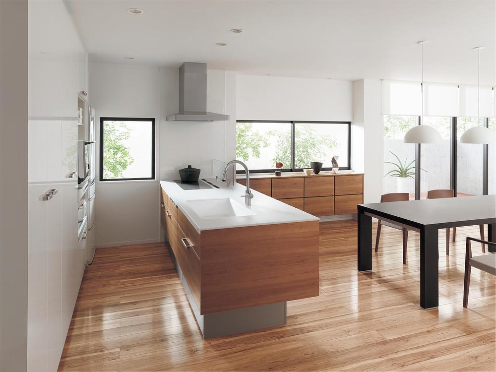 Building plan example (Perth ・ Introspection). Building plan