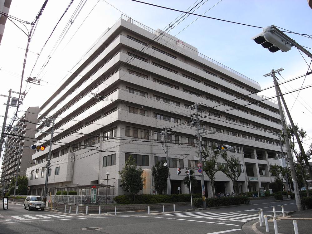 Hospital. Large comprehensive hospital