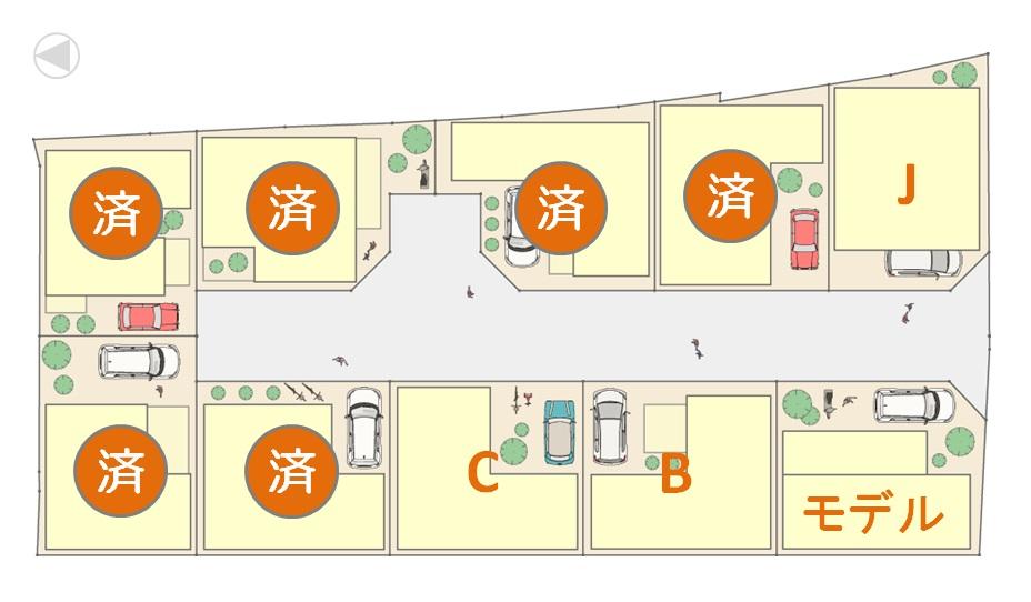 The entire compartment Figure. Section of the road width of 4.7m and comfort, All 10 compartments