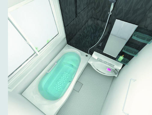 Bathroom. Rendering, bathroom