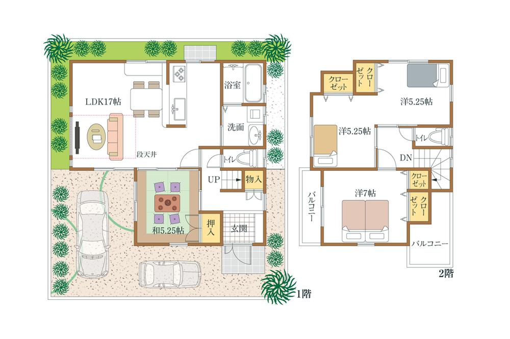 Floor plan. (No. 1 point), Price 33,800,000 yen, 3LDK, Land area 101.02 sq m , Building area 94.22 sq m
