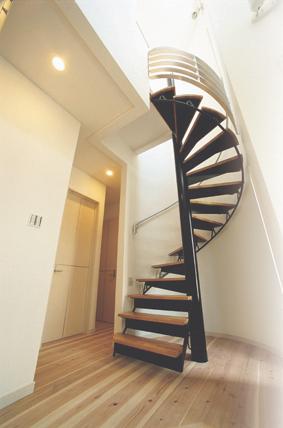 Other introspection. Spiral staircase like a movie