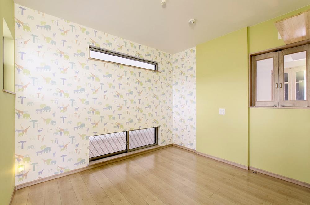 Same specifications photos (Other introspection). Daylighting, design, Children's room, which was thought to balance (our example of construction)