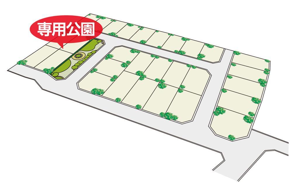 The entire compartment Figure. There is a dedicated park to play children in peace, All 76 compartments, Living room begins.