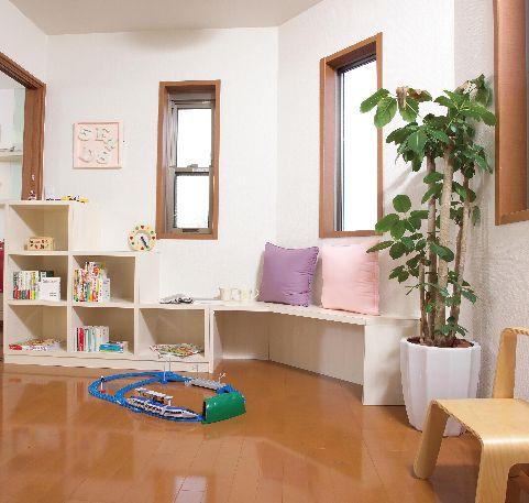 Living. Hobby Room can freely layout to fit the child's growth. (Photographed by local No. 158 destination)