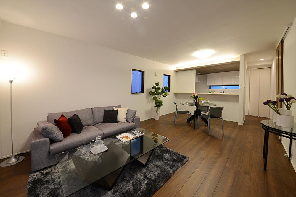 Model house photo. Model house