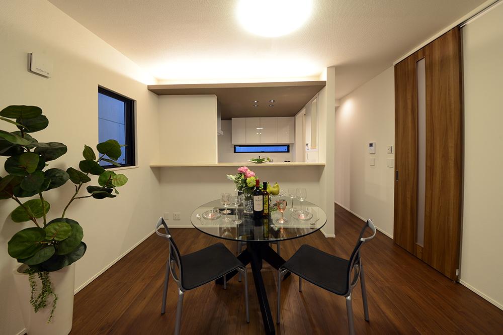 Model house photo. Model house