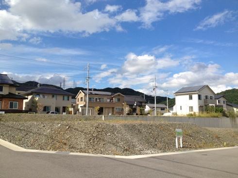 Local land photo. Traffic volume is also less, A quiet neighborhood street District.