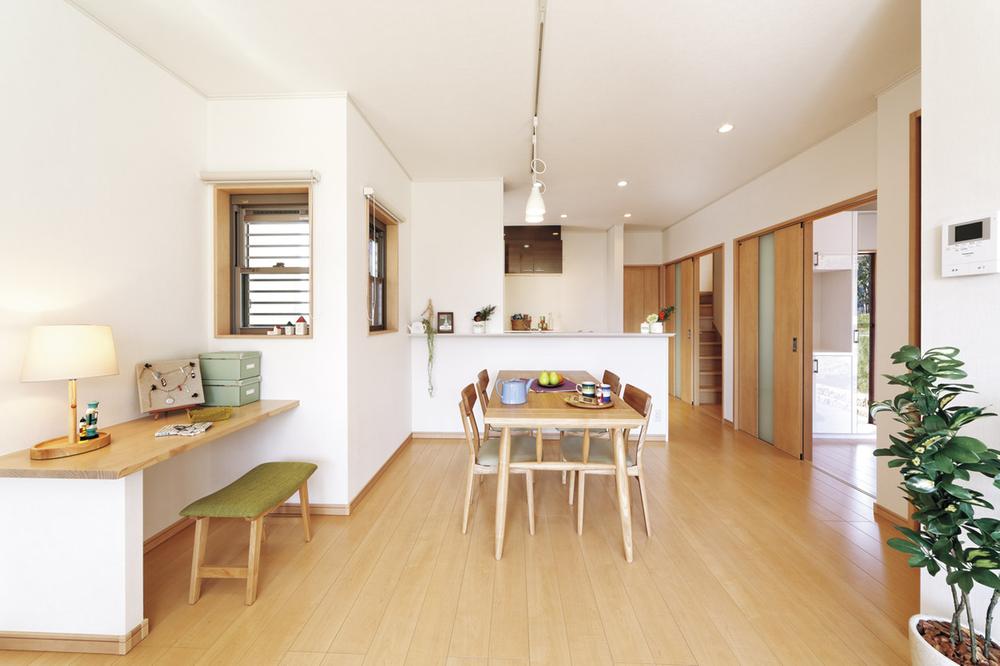 Model house photo. Model house