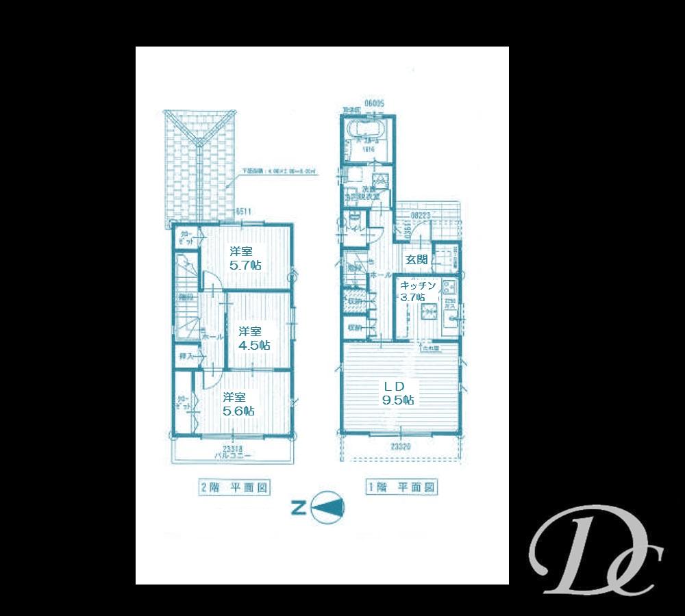 Floor plan. 29,800,000 yen, 3LDK, Land area 92.64 sq m , Building area 78.12 sq m