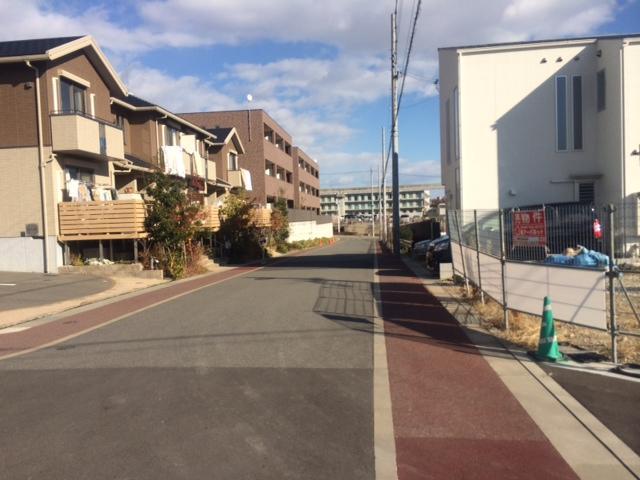 Local photos, including front road. Front road spacious north road 8m