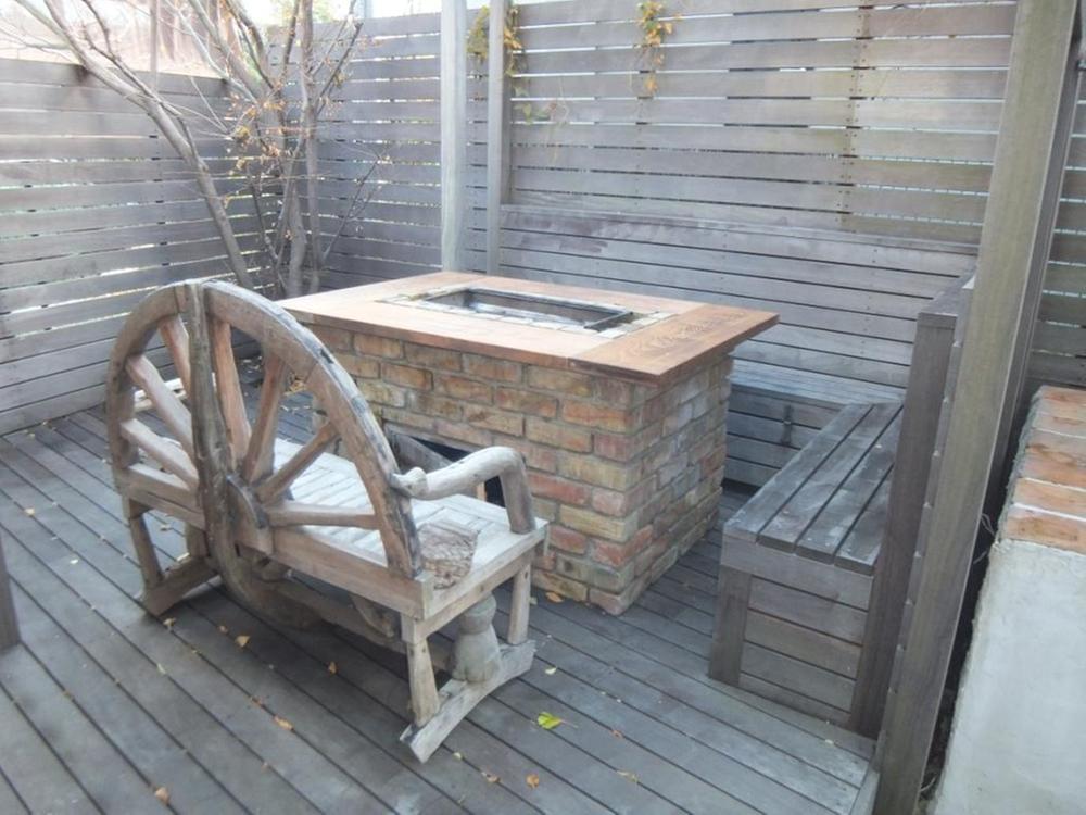 Other local. Barbecue corner