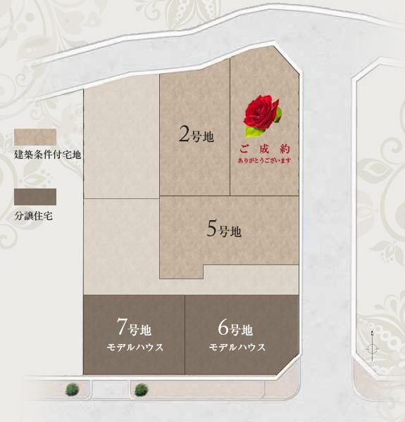 Compartment figure. Land prices -  ※ Compartment Figure