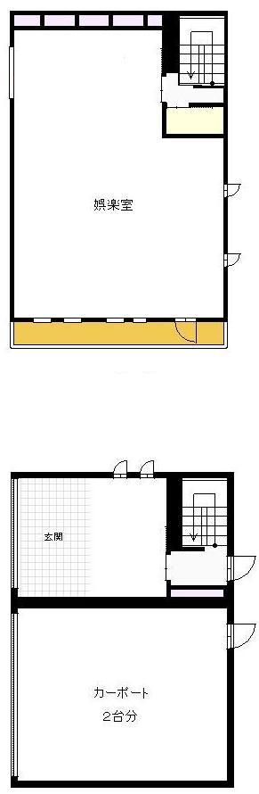 Floor plan. 100 million 73.9 million yen, 4LDK + S (storeroom), Land area 445.32 sq m , Building area 416.21 sq m